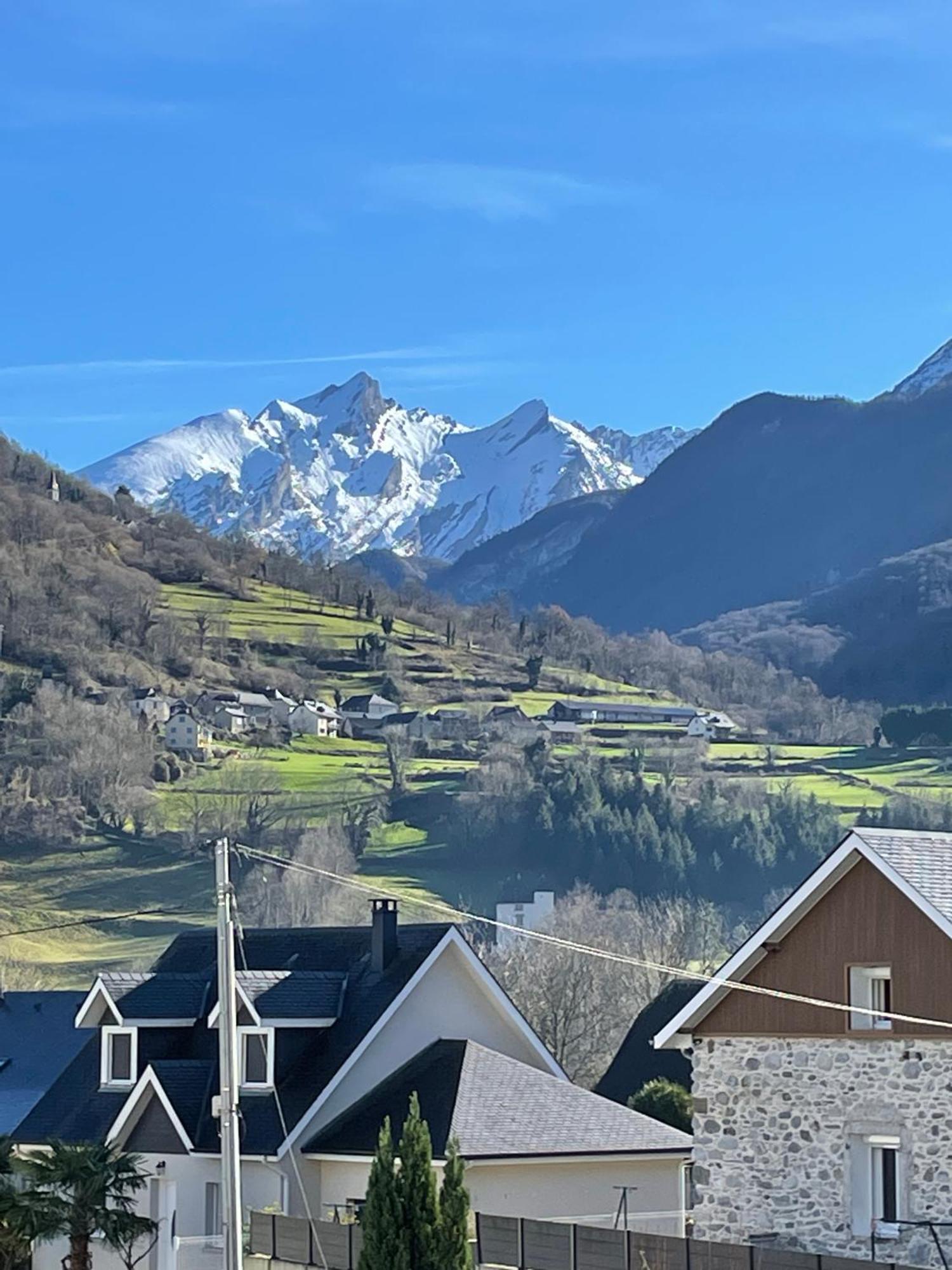 Appartement Cocoon Avec Jardin Et Vue Montagne Laruns Exterior photo